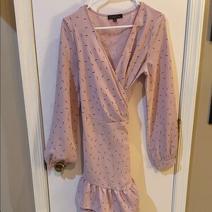 Cynthia Rowley Pink Wrap Dress